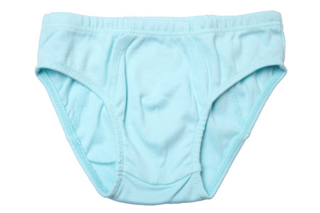 Children panties isolated on white backgroundの写真素材