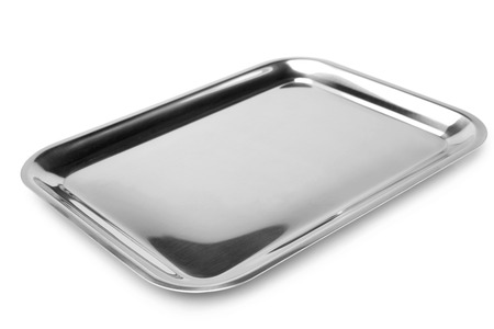 Serving tray on white background Serving tray on white background