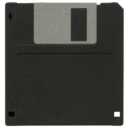 Floppy disk isolated on white background