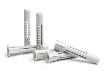 Dowels on white backgroundの写真素材