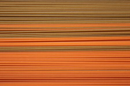 Colored Italian pasta (spaghetti), for backgrounds or texturesの写真素材