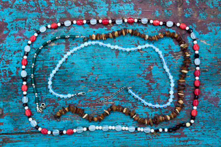 beads jewelryの写真素材