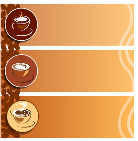 Coffee cup different vector iconsのイラスト素材