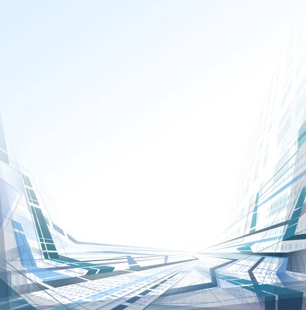 Abstract mesh background lines and shapes on white backgroundの写真素材