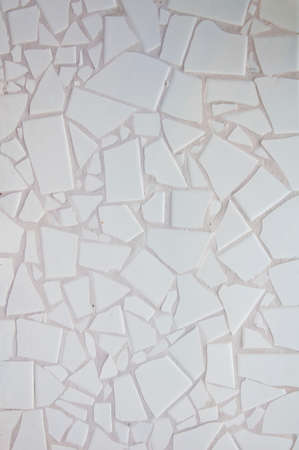 white small tiles textureの写真素材
