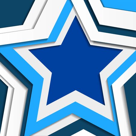 Star vector background. Background blue star.のイラスト素材
