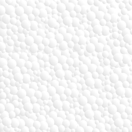 bubbles with drop shadows on white backgroundのイラスト素材