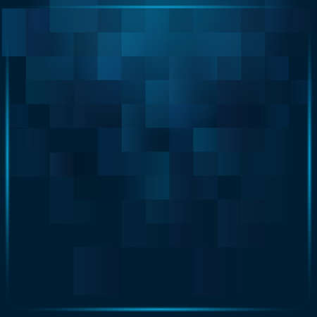 abstract mosaic bright colorfull blue vector designのイラスト素材