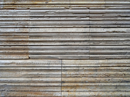 pattern of decorative slate stone wall surface