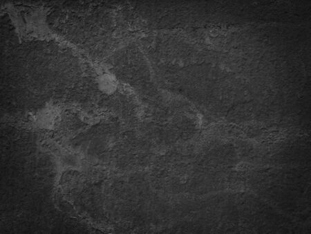 vintage painted black wall background                の写真素材