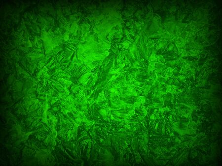 Dark green abstract textured closeup                                   