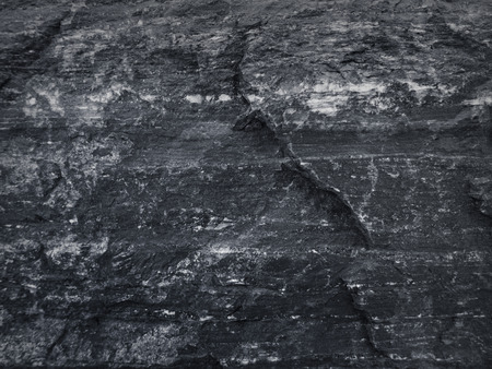 Close up rocks. Stone texture with snow.                                     