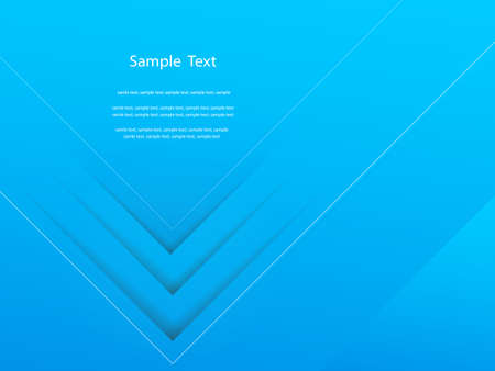 Abstract blue report cover template design. Business brochure document layout for company presentations.のイラスト素材