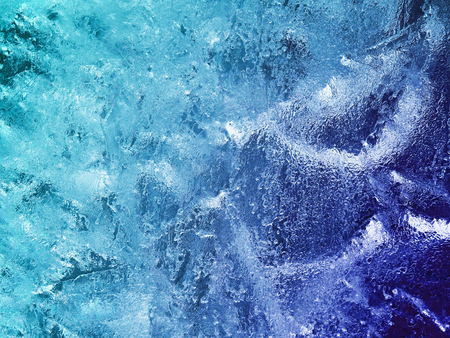 Colorful ice. Abstract ice texture. Nature background.                                              ...