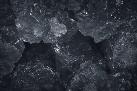 Close up of dark texture. Natural mineral background in grey tonesの写真素材