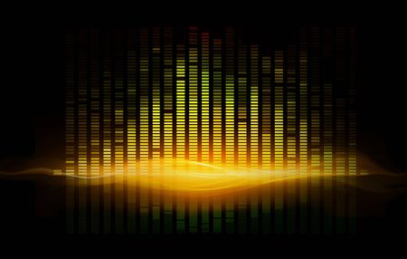 Abstract square background.Colorful mosaic.の写真素材