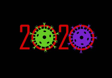 2020, the spread of the virus around the globe. COVID-19 pandemic