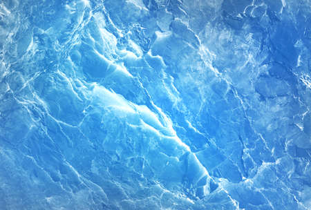 Abstract blue ice background. Colorful light background.の写真素材
