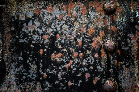 The old black ironの写真素材