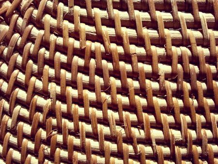 Table mat made out of rattan