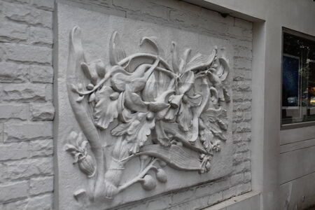 Artwork on wall from Bangkokのeditorial素材