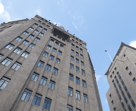 two old building of shanghaiのeditorial素材