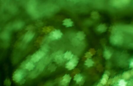 Colorful bokeh background in flower shape.の写真素材