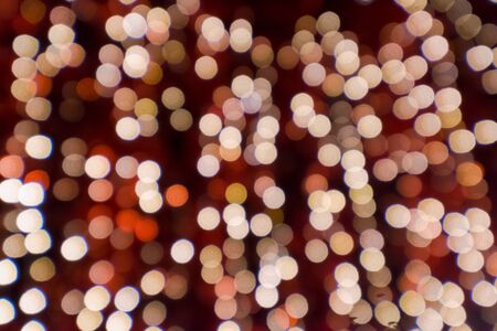 Light bokeh from the christmas trees.の写真素材
