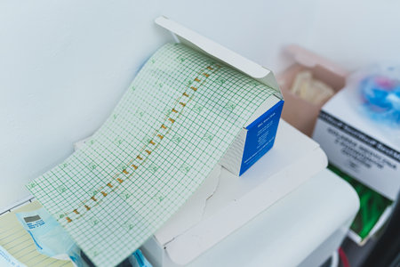 06.06.2023. Warsaw, Poland. skin care tattoo film, Protective adhesive aftercare accessory. Tattooists bandage, transparent second skin. High quality photoのeditorial素材