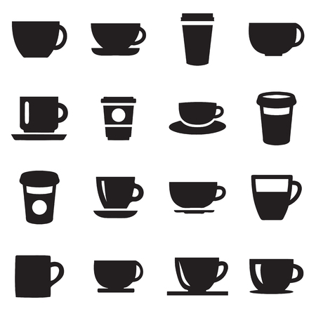 Drink Coffee cup icon simpleのイラスト素材