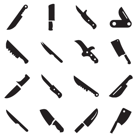 Knife in the kitchen iconのイラスト素材
