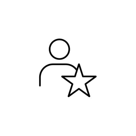 user rating an icon related to victory awarding ratingのイラスト素材
