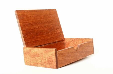 Box from woodの写真素材