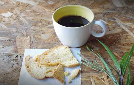 bread and coffee