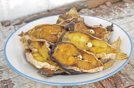 fried shark-catfishの写真素材