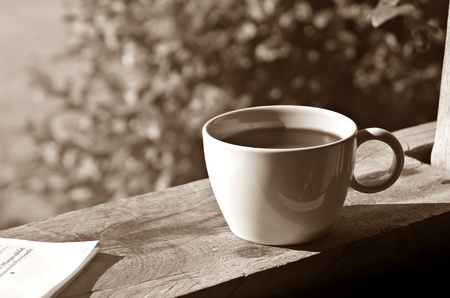 black coffee in memoriesの写真素材