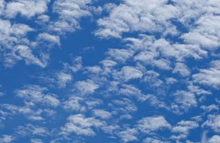 fluff clouds background