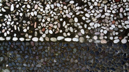 rusty stone and brick pattern