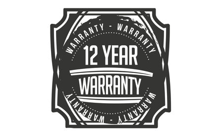 black warranty vintage badges and labelsのイラスト素材