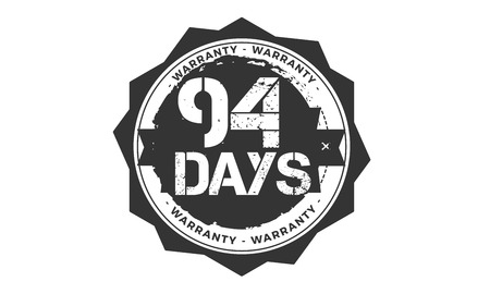 94 days warranty illustration designのイラスト素材