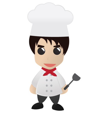 kid chefのイラスト素材