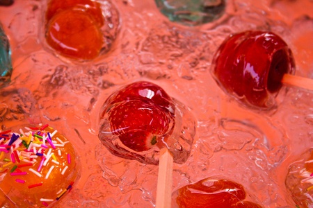 Fruit syrupの写真素材