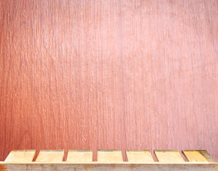 old wood table and Brown color wood texture background in format. Natural pattern swatch template in flat style.の写真素材