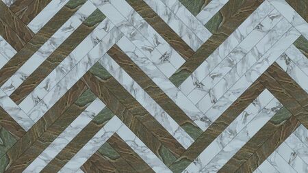 White marble and brown  texture background  high resolution bright and luxurious,   stone floorの写真素材