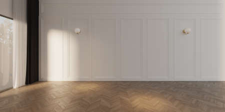 living room Minimal style mock up poster frame interior background, living room, 3D render, 3D...