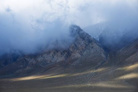 eastern sierra mountainの写真素材