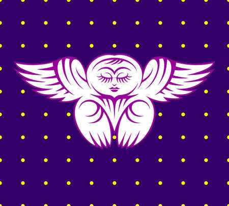 cute angel のイラスト素材