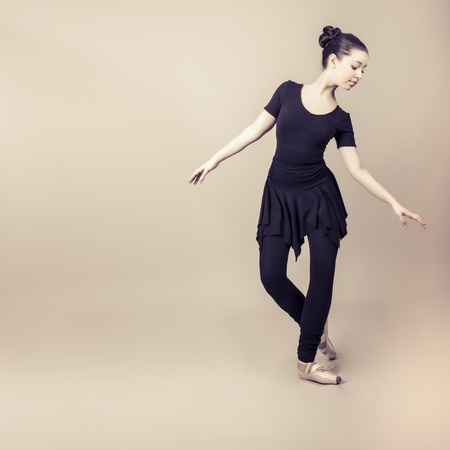 Professional ballet dancerの写真素材