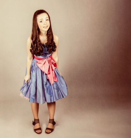 fantastic little girlの写真素材