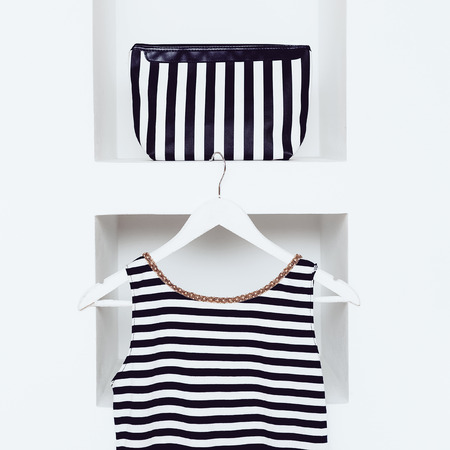 Nautical style fashion. Women styleの写真素材